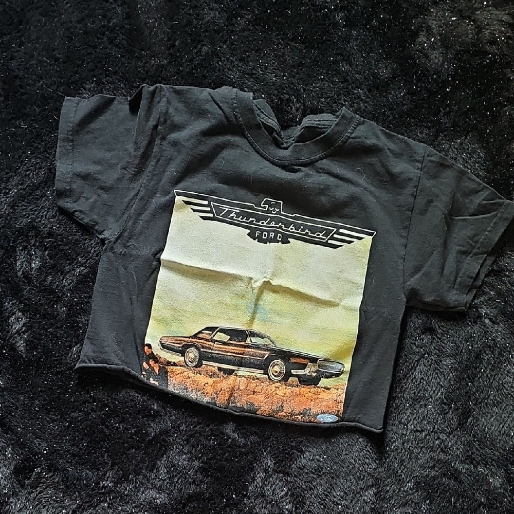 EUC Ford Thunderbird Crop T-Shirt